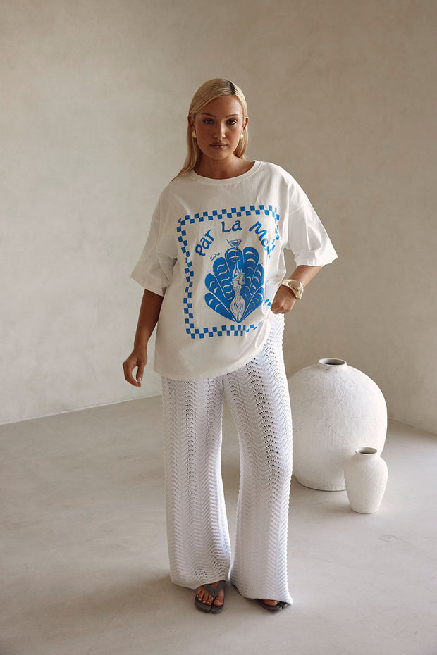 Par La Mer Top - Blue