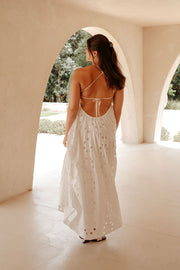 SAMPLE-Backless Giselle Dress - Cutwork