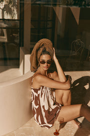 River Playsuit - Painted Tiles