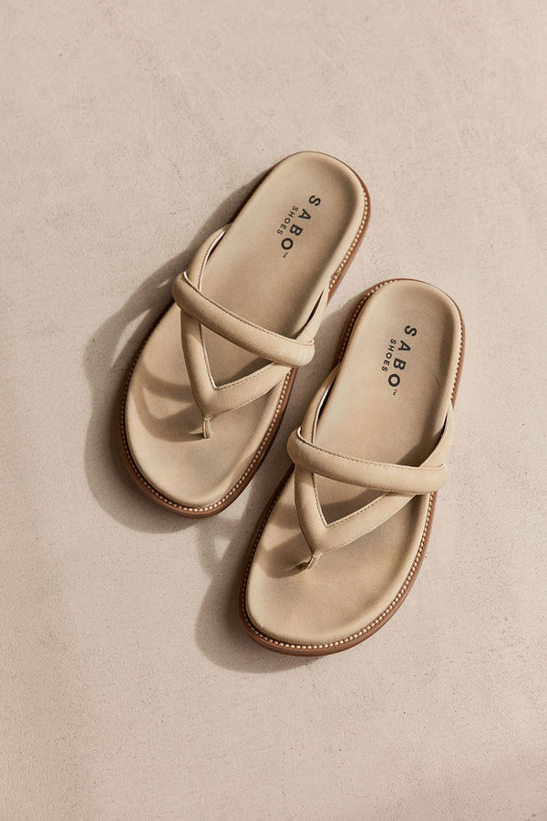 Vivian Sandals - Cream