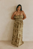 SAMPLE-Vivo Dress - Ancienne Green