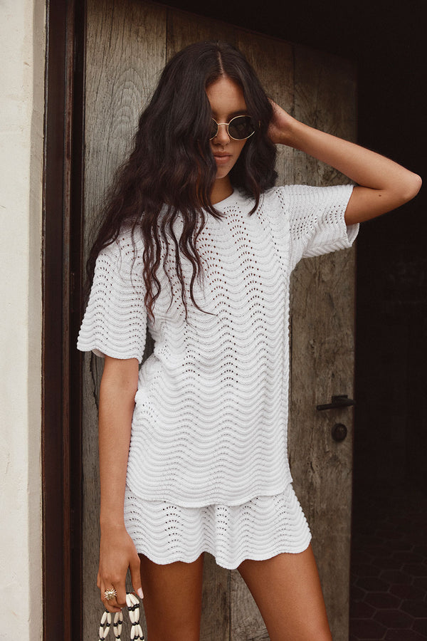Leah Top - White
