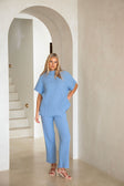 SAMPLE-Celine Pants - Blue