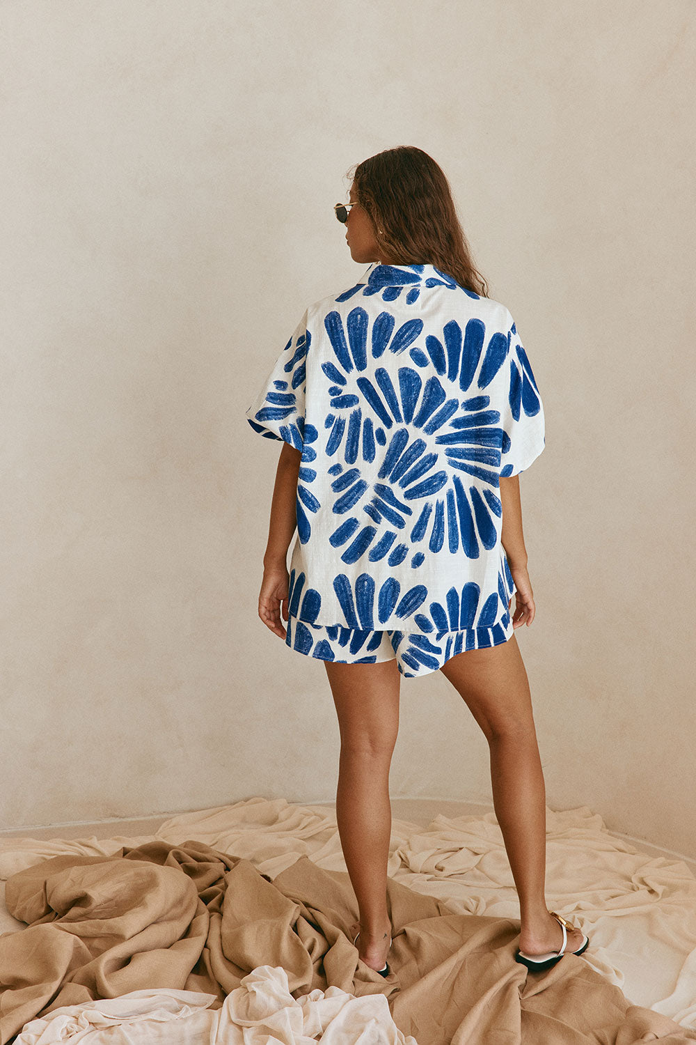 Orla Top - Brush Petal