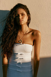 Palais Maxi Dress - White