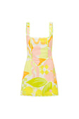 SAMPLE-Tyler Dress - Checker Floral