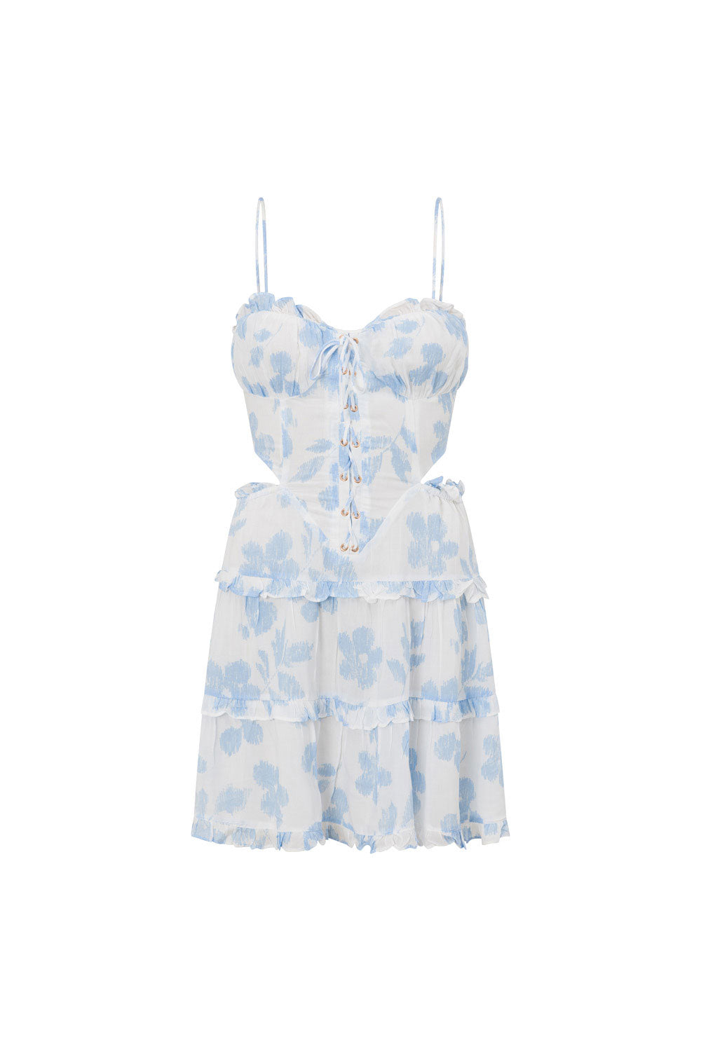 SAMPLE-Harlan Dress - Honey Floral