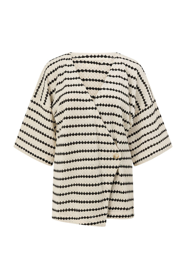 SAMPLE-Wyatt Top - Motif Stripe