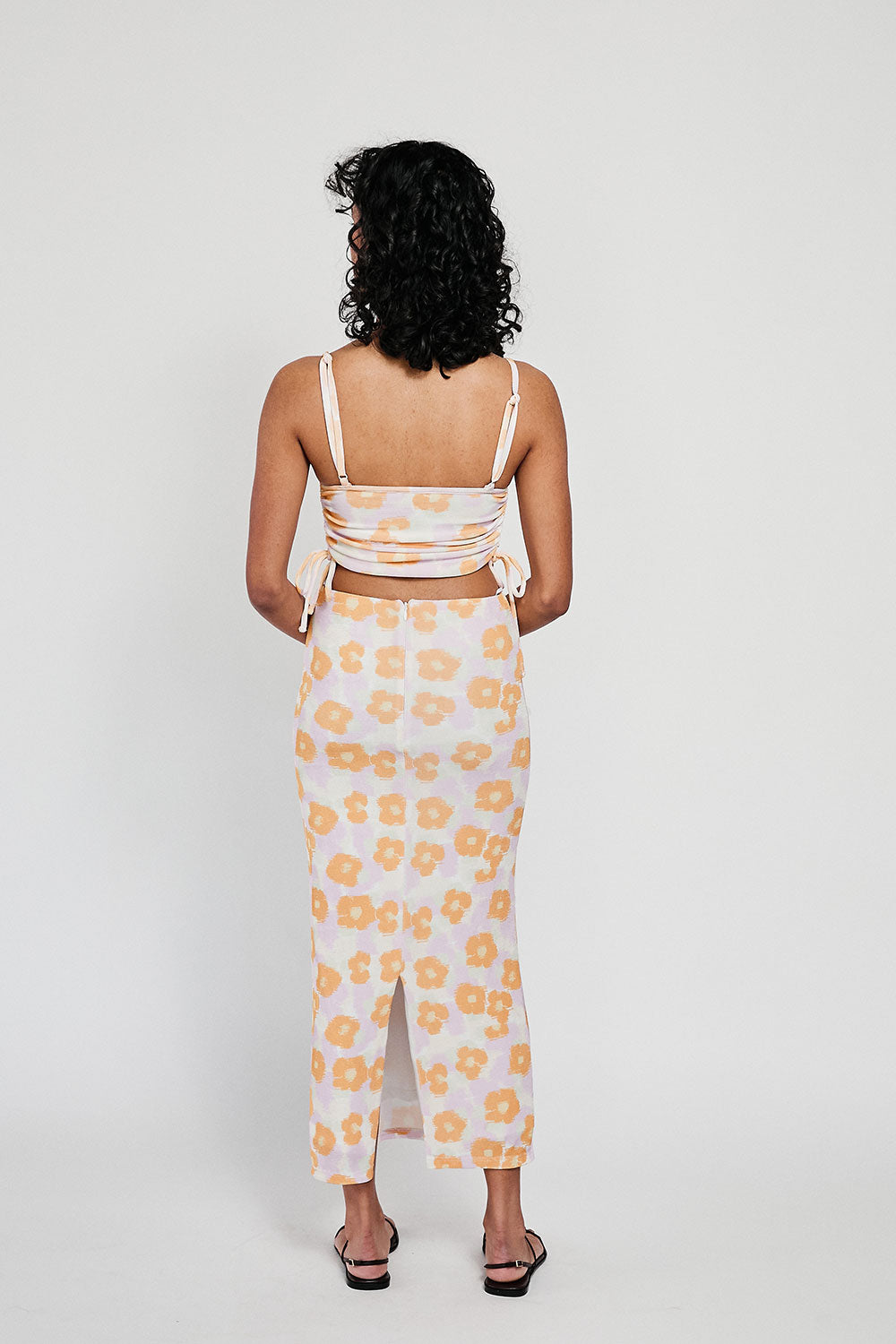 SAMPLE-Celina Top - Smudge Floral