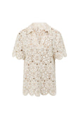 Kalila Crochet Top - Ivory