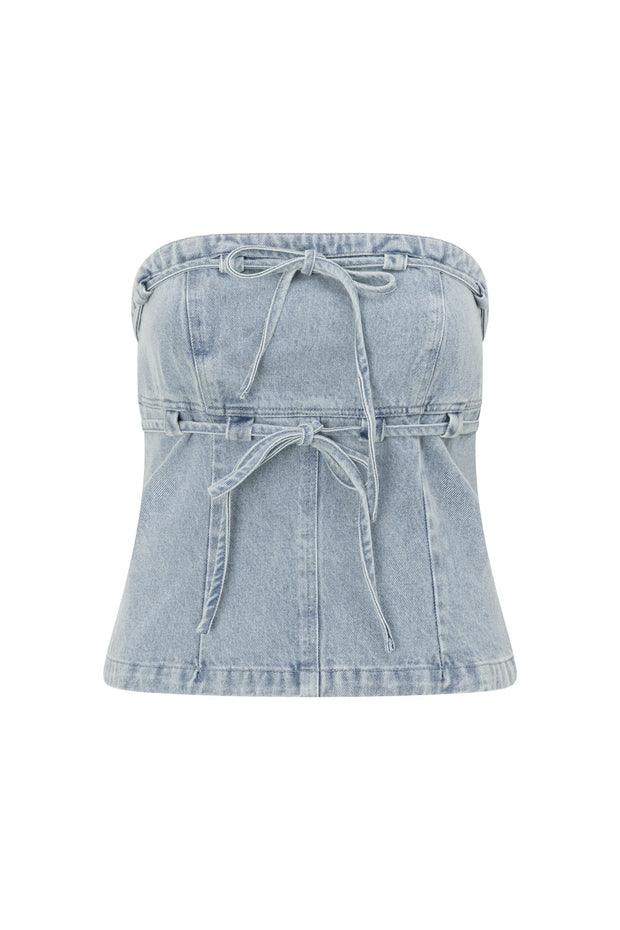 Fiore Top - Denim