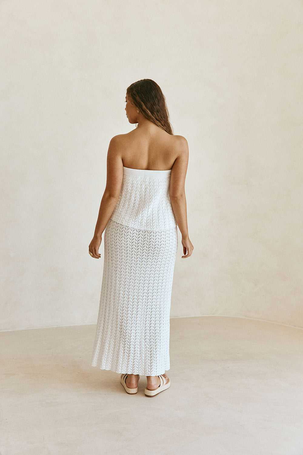 SAMPLE-Maria Dress - White