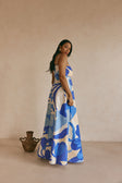 SAMPLE-Tasmin Dress - Valley Blue