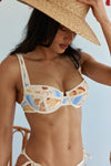 Navaggio Balconette Top - Flores Scarf