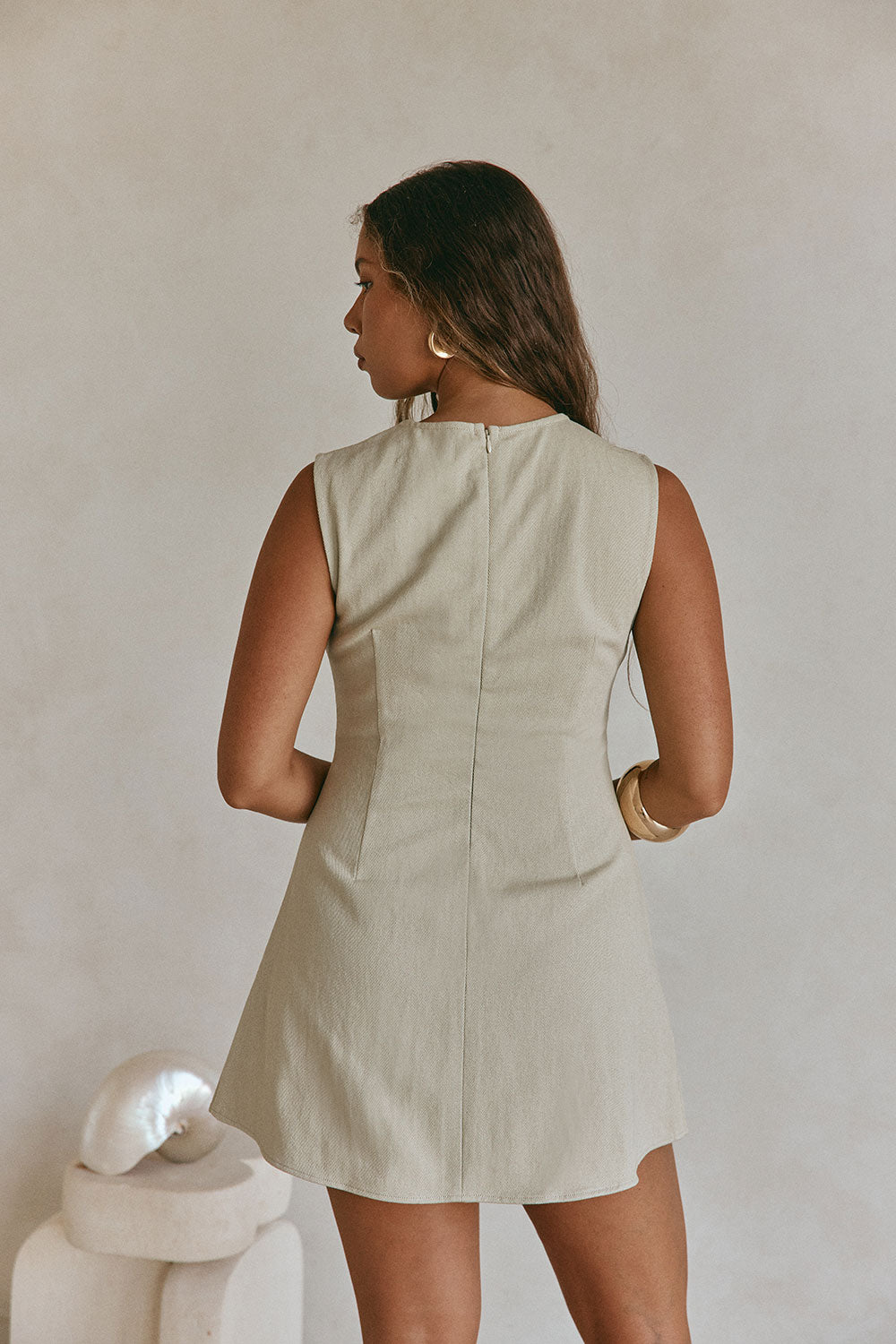 SAMPLE-Kapri Dress - Mint