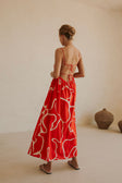 Catie Dress - Evoke Red