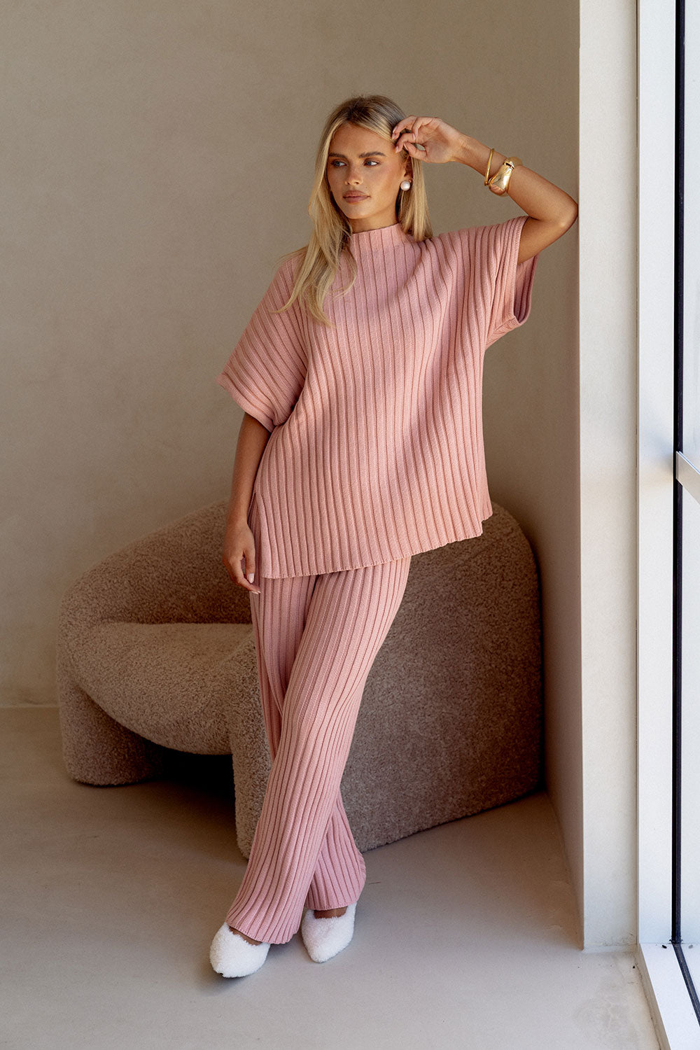 Celine Pants - Blush