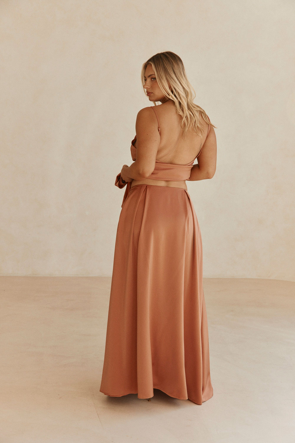 SAMPLE-Hailey Skirt - Coral