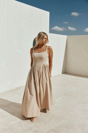 Flore Dress - Toffee