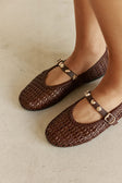 Solstice Ballet Flats - Brown