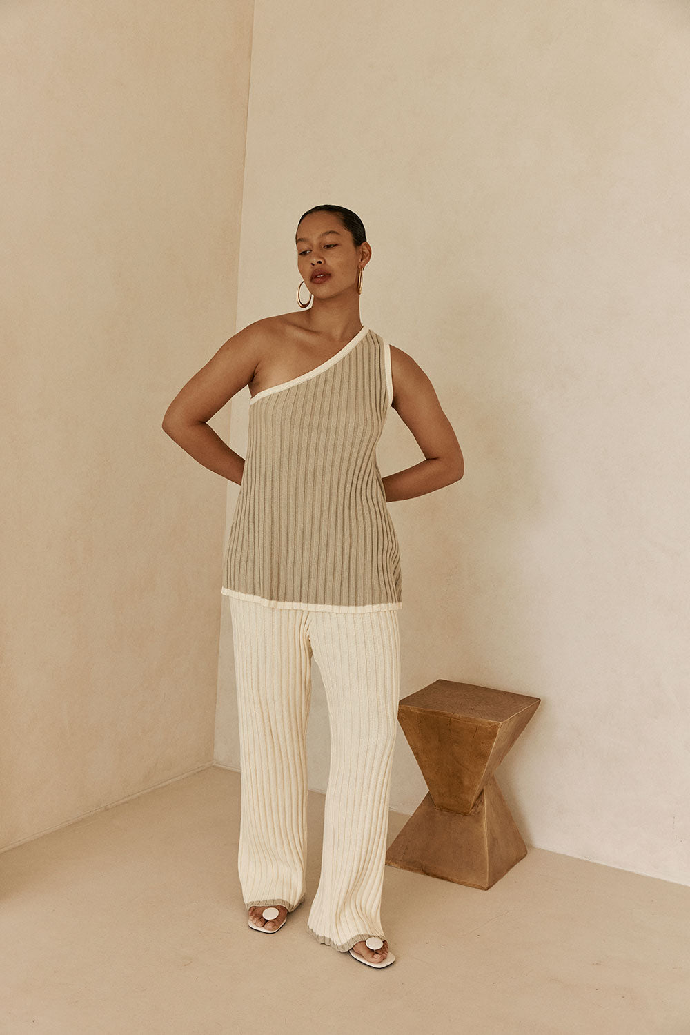 Aylani Pants - Cream