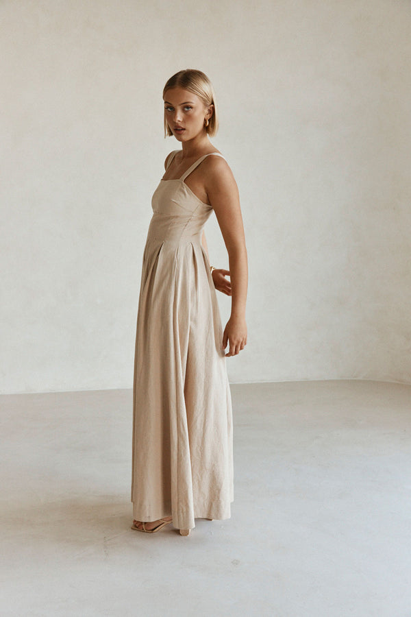 Flore Dress - Toffee