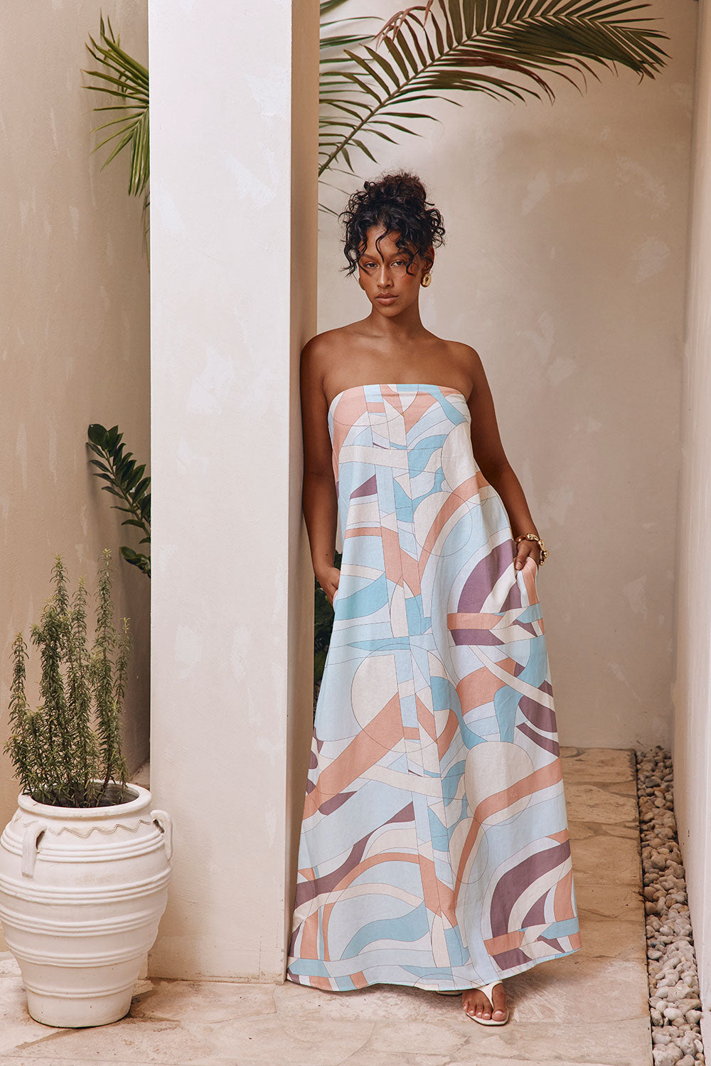 SAMPLE-Noah Dress - Halcyon