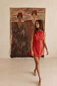 Graylee Dress - Cherry