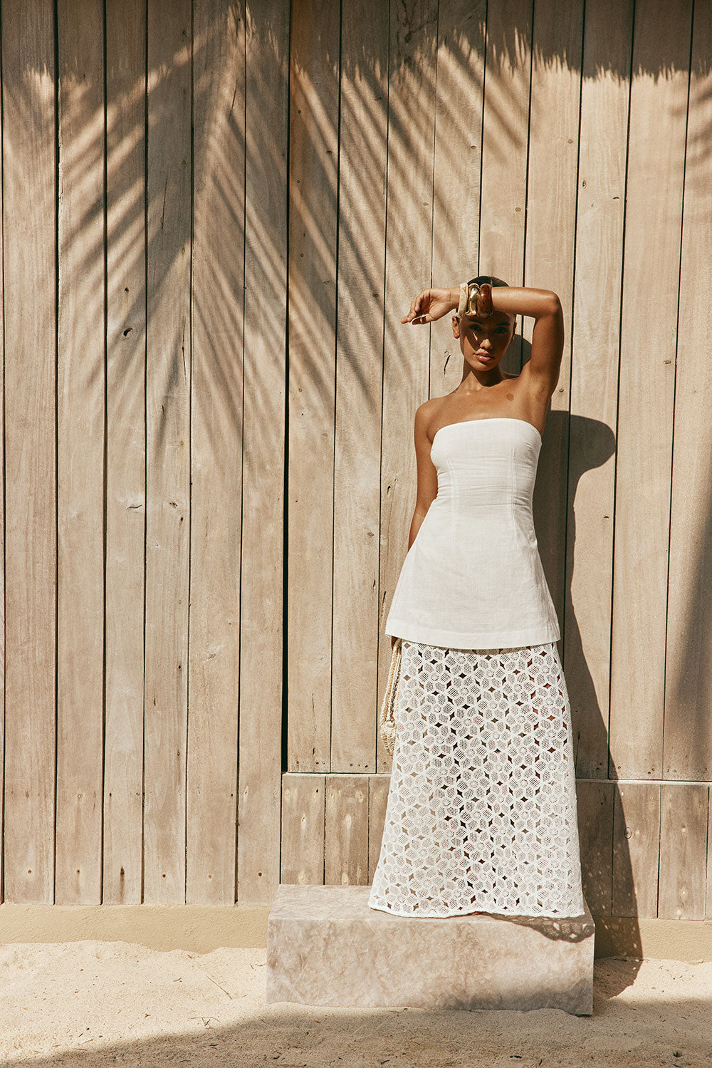 Keana Dress - White