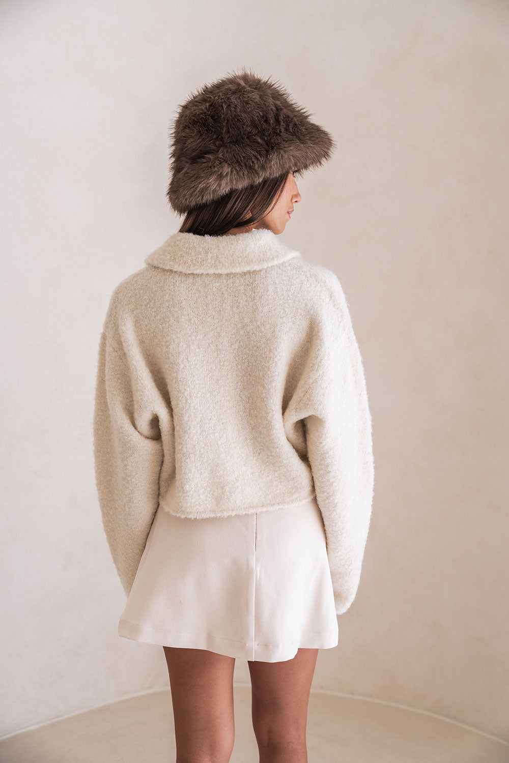 Addison Cardi - Cream