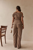 SAMPLE-Naomi Top - Chocolate