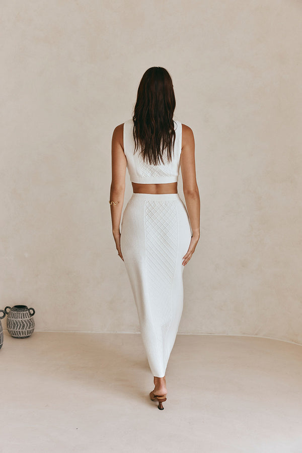 Lotus Top - Cable Knit