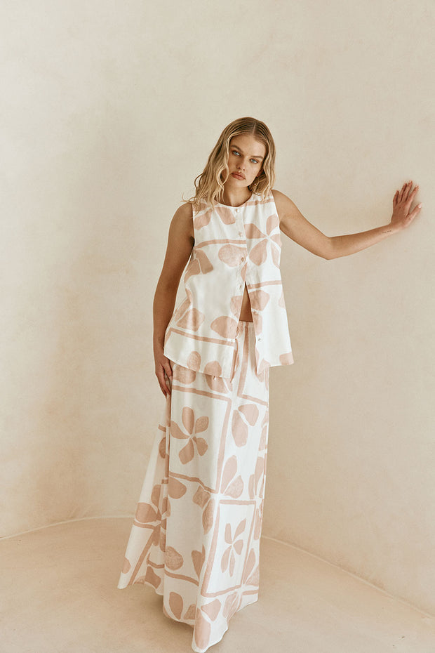 Riko Top - Petal Patch