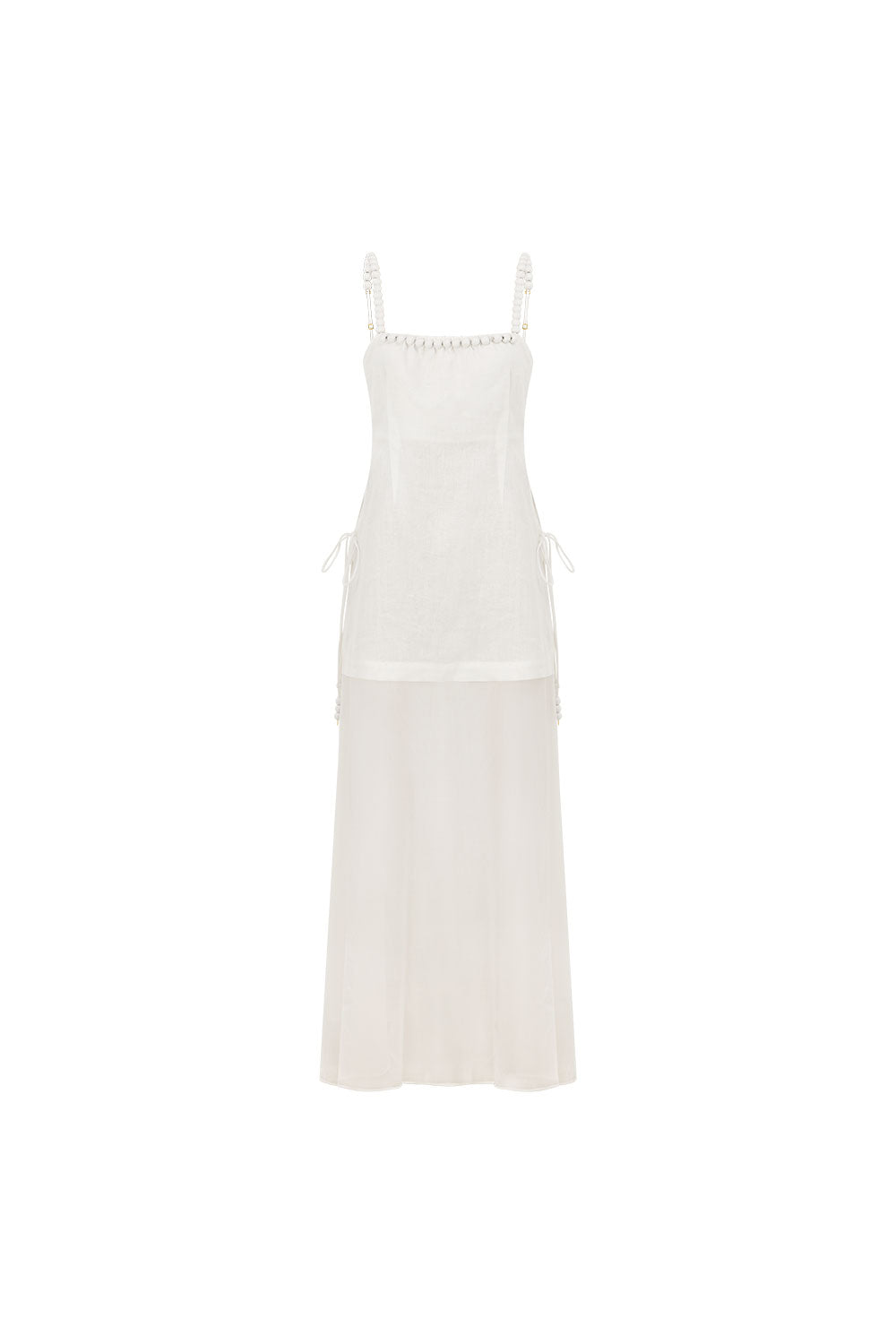 Catalana Dress - White