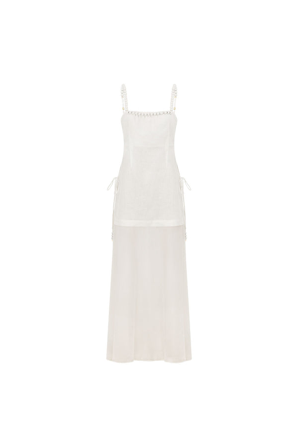 SAMPLE-Catalana Dress - White