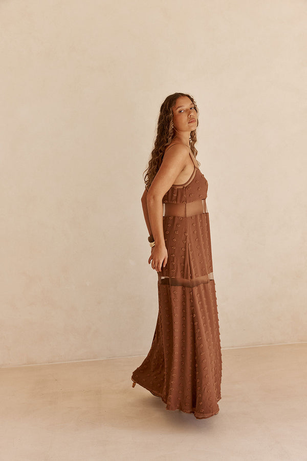 Tassia Dress - Tan