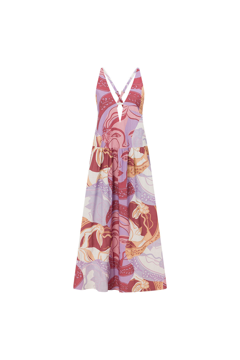 Deon Dress - Mosaic Veil