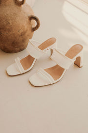 Mariana Heels - White