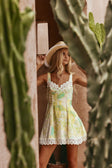 SAMPLE-Stelle Dress - Fiore Festivo