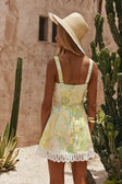 SAMPLE-Stelle Dress - Fiore Festivo