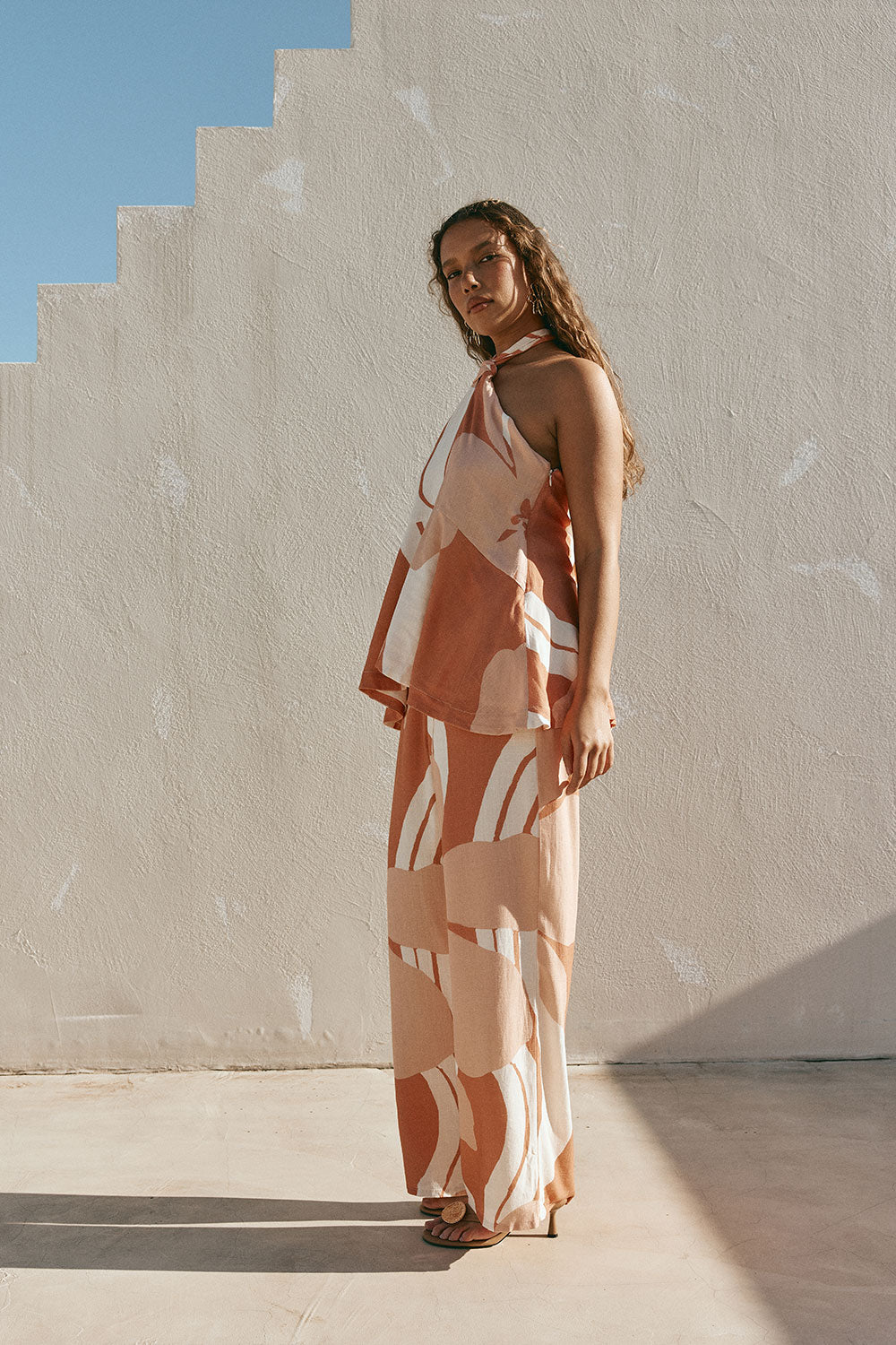 Victoria Top - Peach Solanto