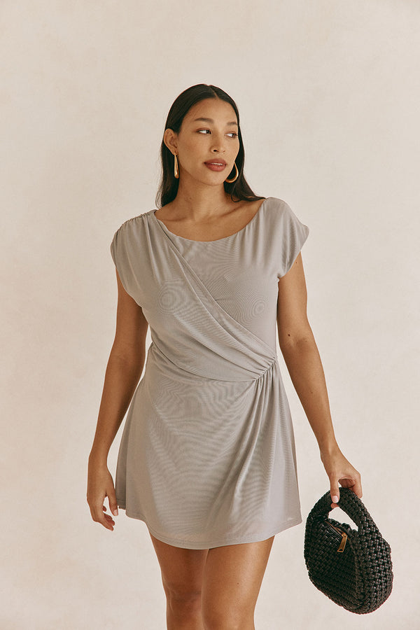 Dally Dress - Grey