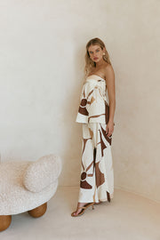 Monroe Pants - Sable Floral