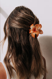 Frangipani Clip - Orange