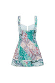 SAMPLE-Chloe Lace Up Dress - Jardin Raye