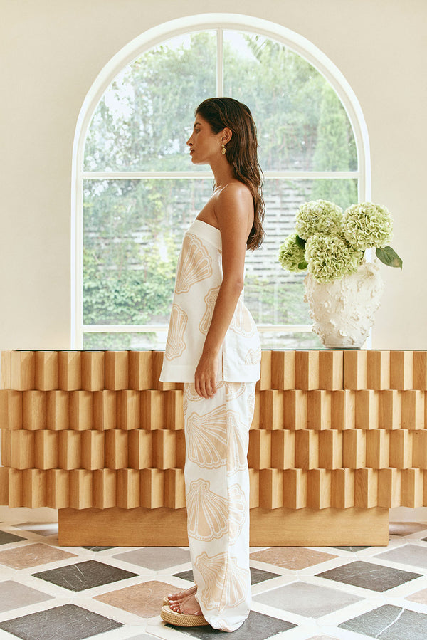 Bahari Pants - Coastal Shell