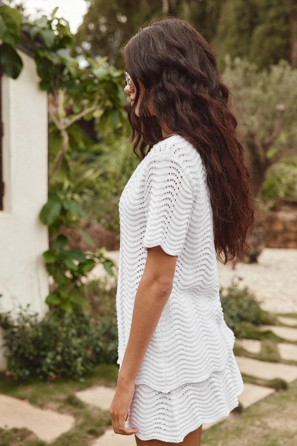 Leah Top - White