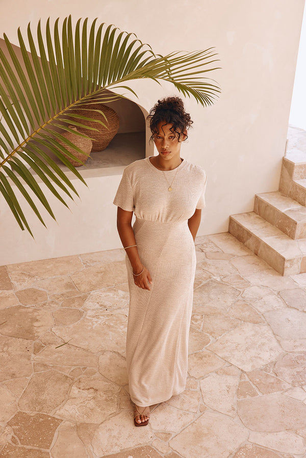 Gizelle Dress - Beige