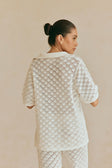 SAMPLE-Aya Top - White Knit