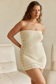 Octavia Knit Dress - Cream